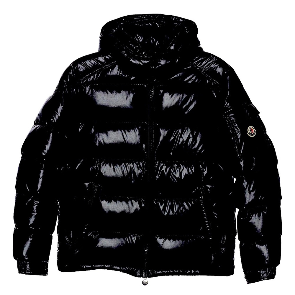 Moncler Lacquered Down Jacket